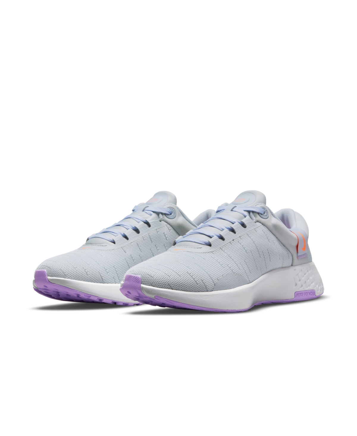 Nike Women's Renew Serenity Running Sneakers From Finish Line In Pure Platinum/lilac