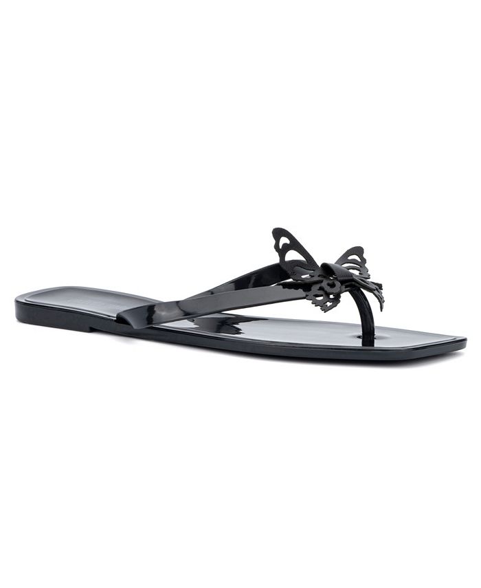 Olivia Miller Women s Annabella Butterfly Jelly Sandals Macy s