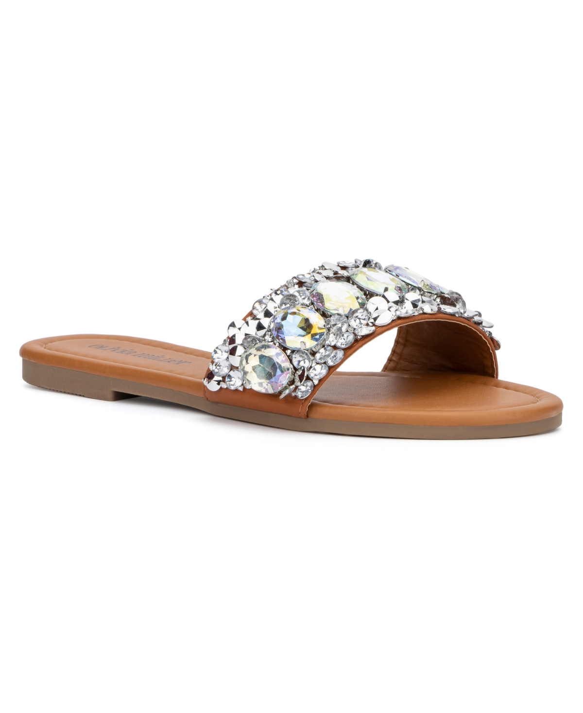 Olivia Miller Women's Clarabelle Sandals Women's Shoes In Cognac | ModeSens