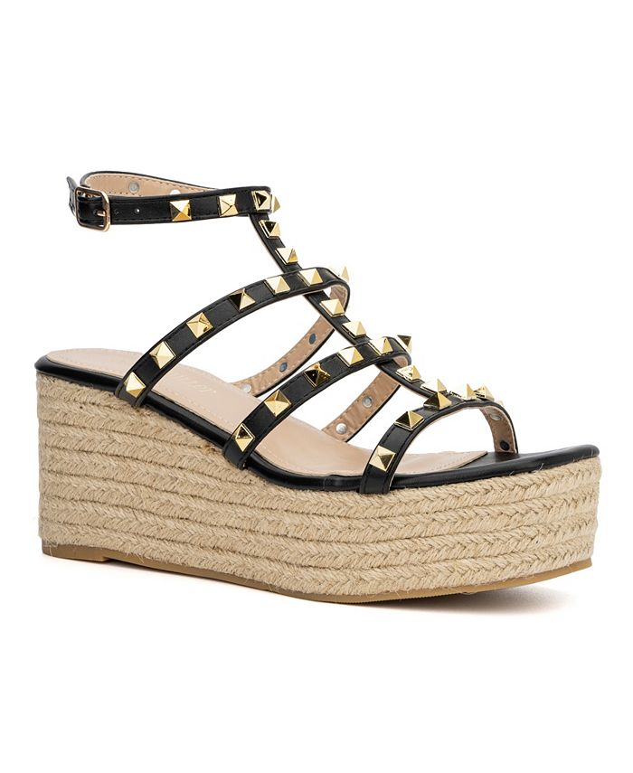 Sherry studded discount leather caged sandal