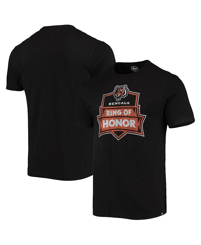 47 Brand Men's '47 Black Cincinnati Bengals Ring Of Honor T-shirt - Macy's