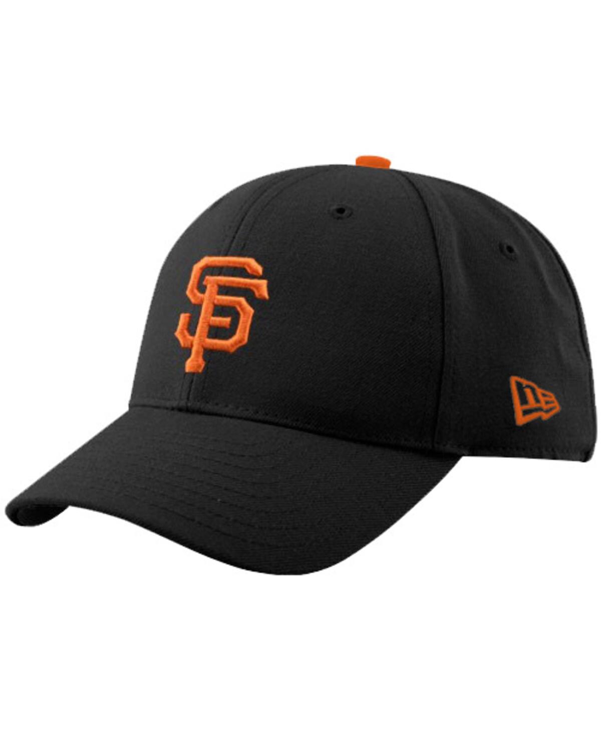 NEW ERA BIG BOYS NEW ERA BLACK SAN FRANCISCO GIANTS THE LEAGUE 9FORTY ADJUSTABLE HAT 