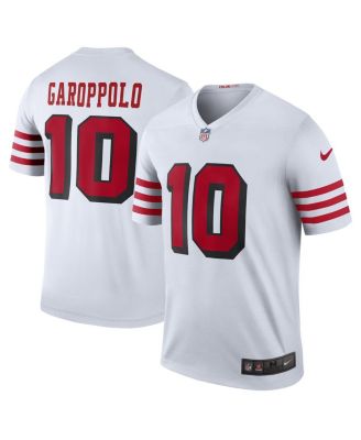 Nike Big Boys and Girls Jimmy GaropPolo Shirt White San Francisco 49ers  Color Rush Player Game Jersey - Macy's