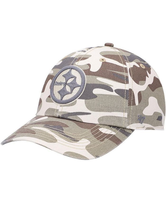 47 Brand Women's '47 Camo Pittsburgh Steelers Greenville Clean Up