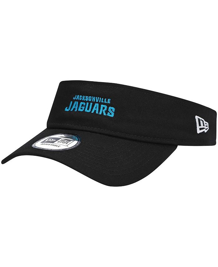 New Era Men's Black Jacksonville Jaguars Wordmark Adjustable Visor Macy's