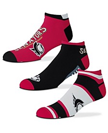Women's Ottawa Senators Show Me The Money Ankle Socks