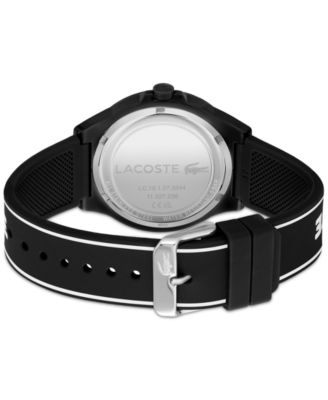 Unisex NeoCroc Black Silicone Strap Watch 43mm
