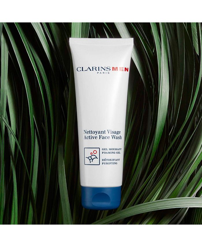 Clarins Active Face Wash Foaming Gel Cleanser, 4.4 oz. - Macy's
