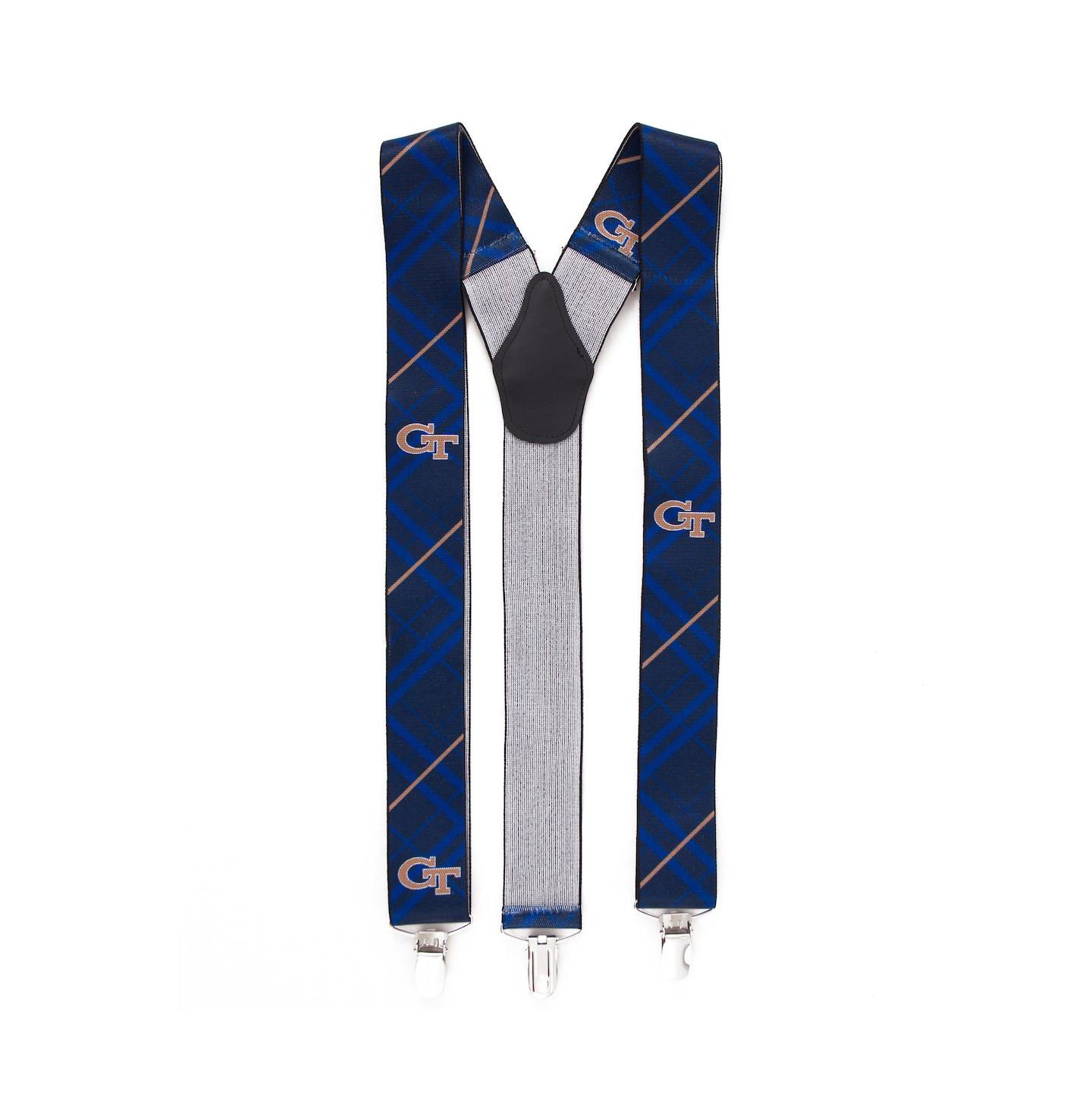 Мужские подтяжки Eagles Wings Blue GA Tech Yellow Jackets Suspenders — фото 1