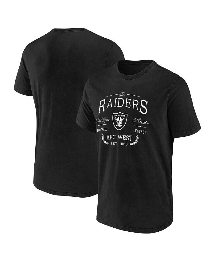 Fanatics Men's NFL x Darius Rucker Collection by Black Las Vegas Raiders  T-shirt - Macy's