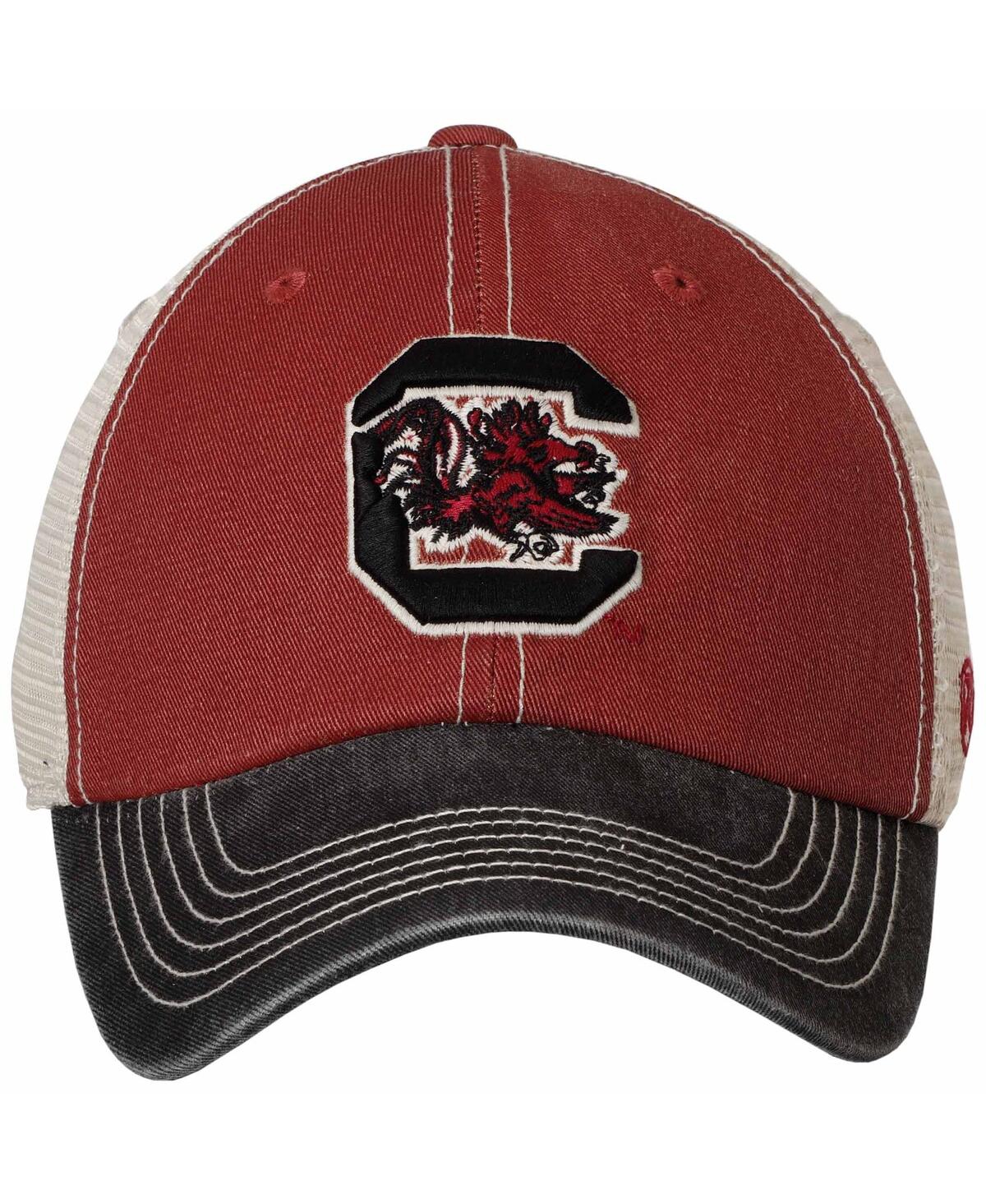 Top Of The World Men's  Garnet, Black South Carolina Gamecocks Offroad Trucker Adjustable Hat In Garnet,black