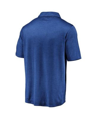 Men's Royal Florida Gators Primary Logo Striated Polo Shirt