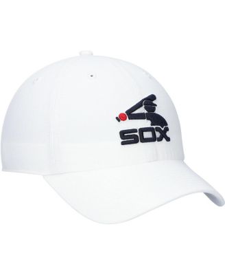 Men's '47 White Chicago White Sox 1976 Logo Cooperstown Collection Clean Up Adjustable Hat