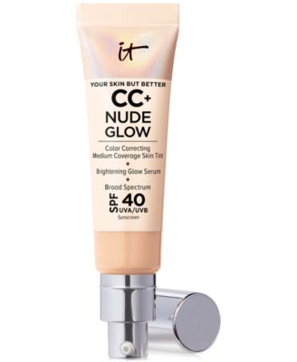 CC+ Nude Glow Lightweight Foundation + Glow Serum SPF 40