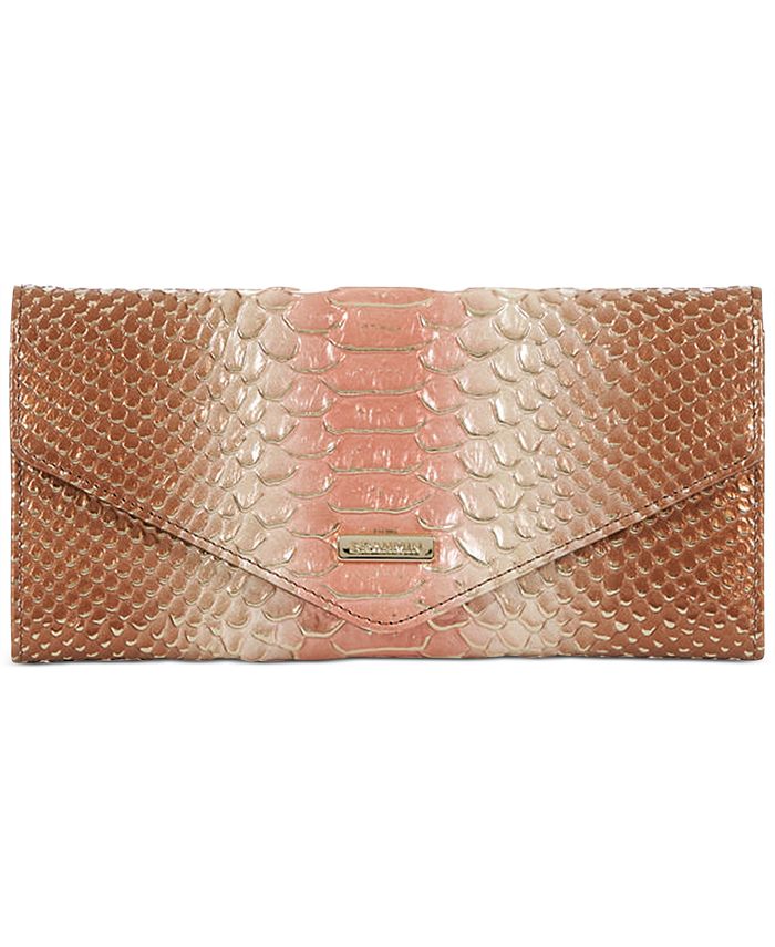 Brahmin Veronica Natural Cocoa Bay Wallet Macy s