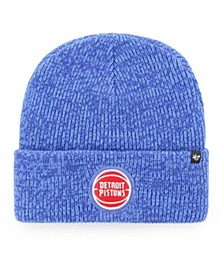 Men's '47 Blue Detroit Pistons Brain Freeze Cuffed Knit Hat