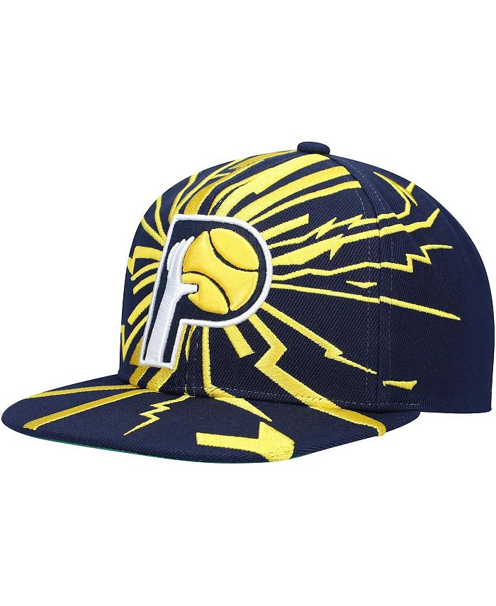 Casquette Snapback NBA Indiana Pacers – Mitchell & Ness Bleu – Taille Unique