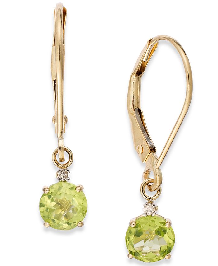 Macy's peridot sale jewelry