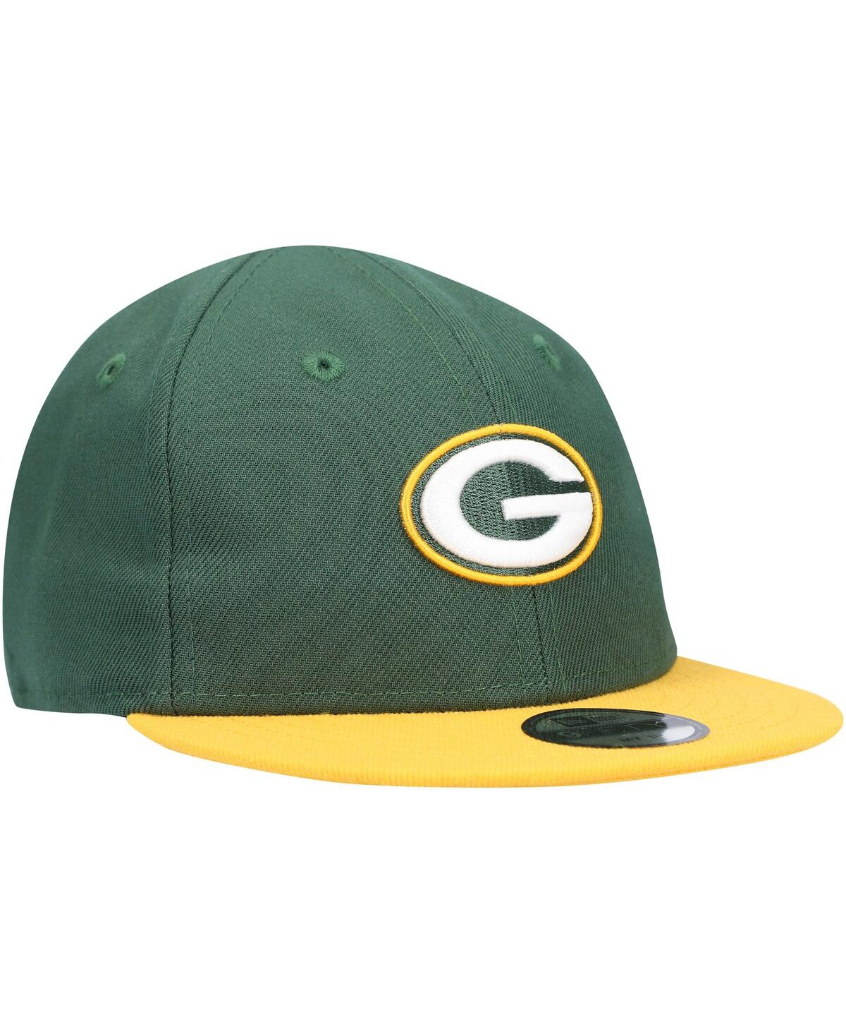 Shop New Era Infant Unisex  Green, Gold Green Bay Packers My 1st 9fifty Adjustable Hat In Green,gold