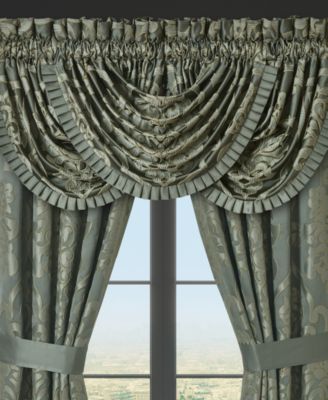 Santino Waterfall Window Valance, 33" x 43"