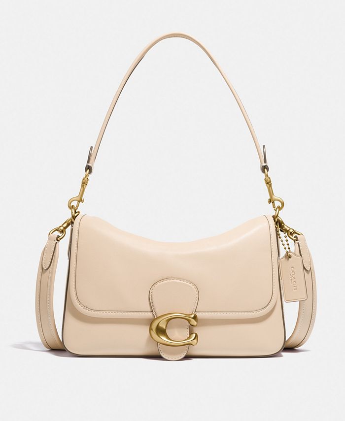 COACH Soft Tabby Leather Shoulder Bag with Removable Crossbody Strap & Reviews - Handbags & Accessories - Macy's