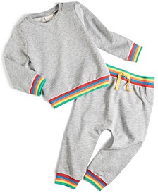 Baby Boys French Terry Sweatshirt & Joggers, Created for Macy's 