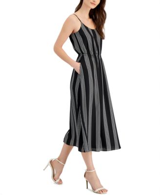 Anne Klein Stripe Midi Dress