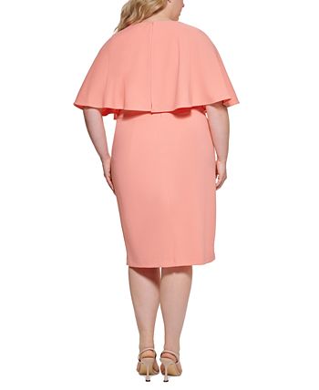 Calvin Klein Plus Size Overlay Sheath Dress Macy s