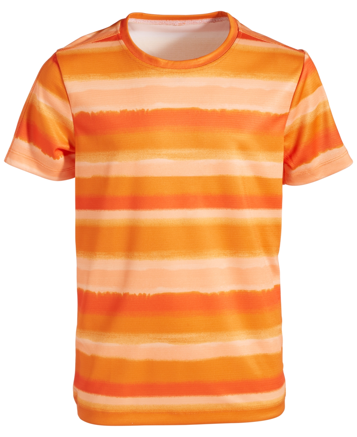 Id Ideology Babies' Toddler & Little Boys Striped T-shirt, Created For Macy's In True Green