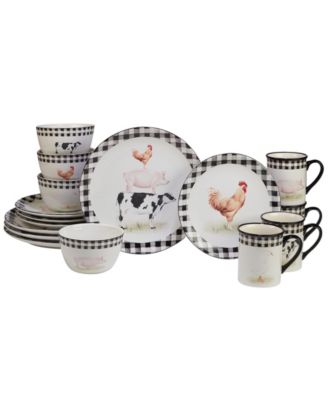 Certified International On The Farm Dinnerware Collection Collection