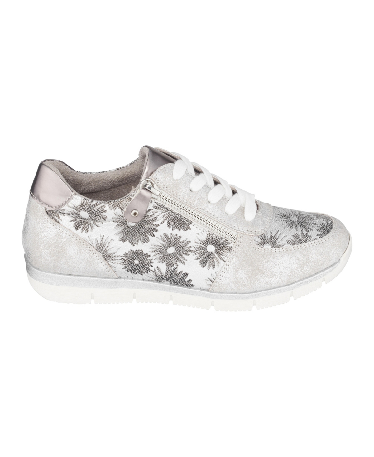 Gc Shoes Women's Palmer Lace Up Sneakers - Silver-Tone