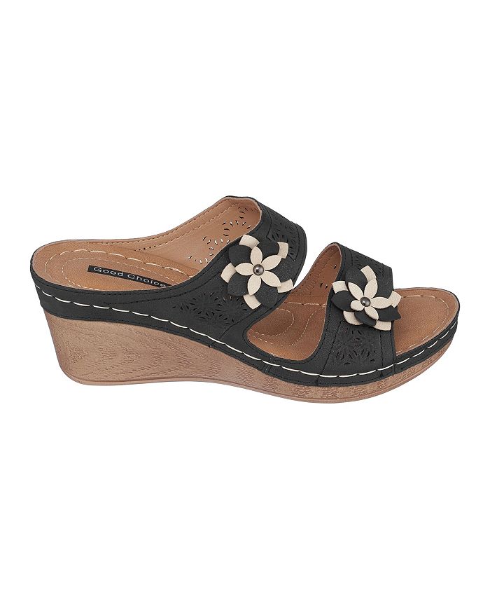 GC Shoes Women's Cie Wedge Slide Sandals - Macy's