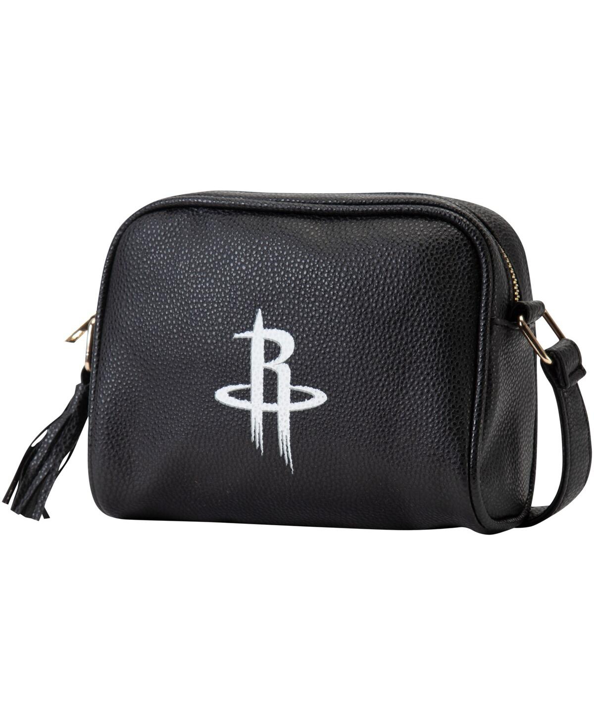 Women's Houston Rockets Team Color Continental Crossbody Handbag - Black