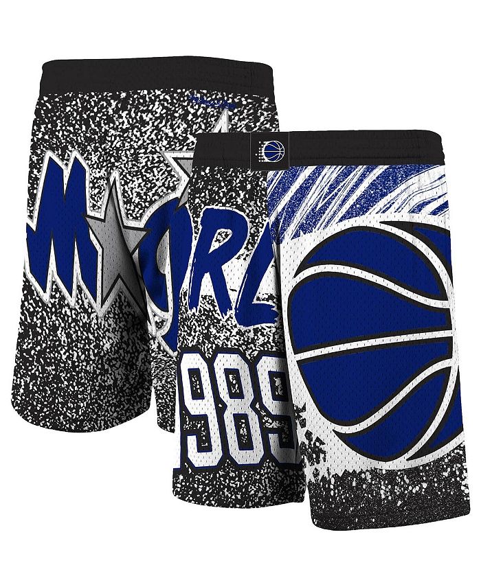 Mitchell & Ness Men's Mitchell & Ness Black/Blue Orlando Magic