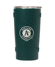 Oakland Athletics 20 oz Stainless Steel with 3D Silicone Tumbler