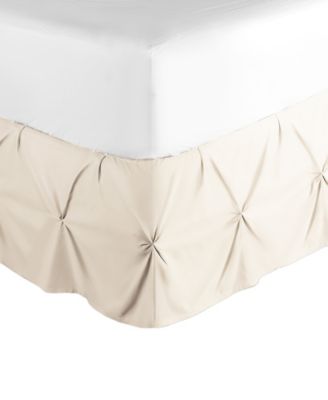 Bedding 14" Tailored Pinch Pleated Bedskirt, Queen