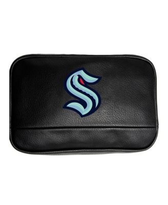 Men's and Women's Black Seattle Kraken Cosmetic Bag