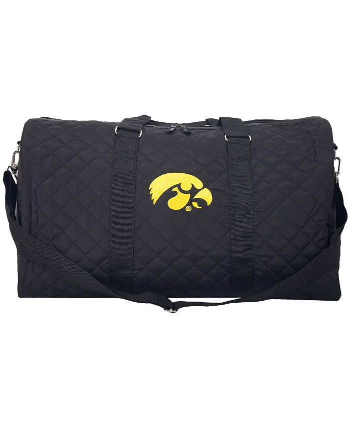 FOCO Women's Iowa Hawkeyes Quilted Layover Duffle Bag Macy's