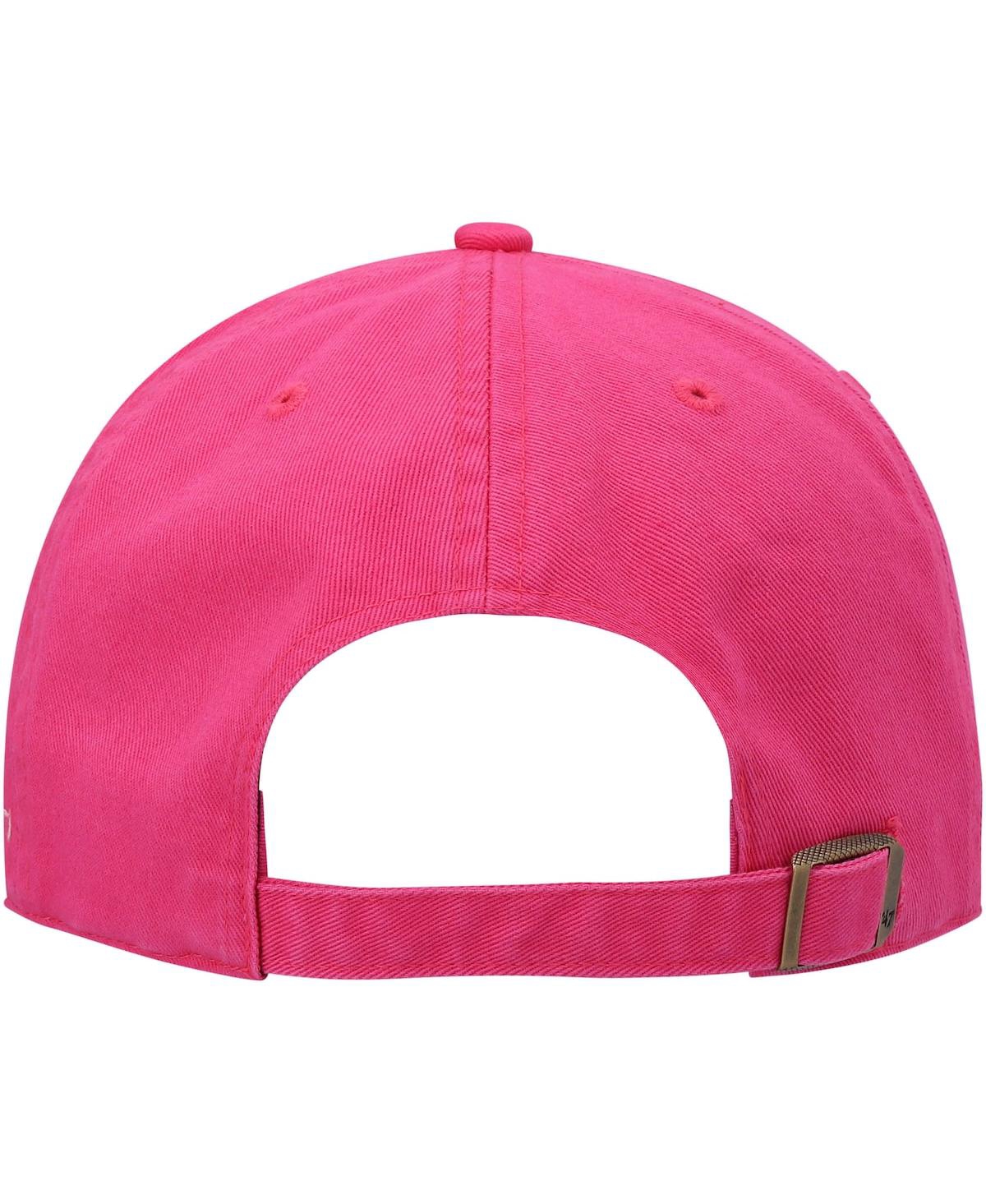 Men's '47Arizona Coyotes Clean Up Adjustable Hat - Pink