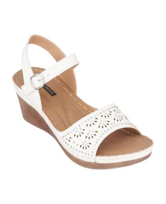 GC Shoes Women's Helen Wedge Sandals - Macy's