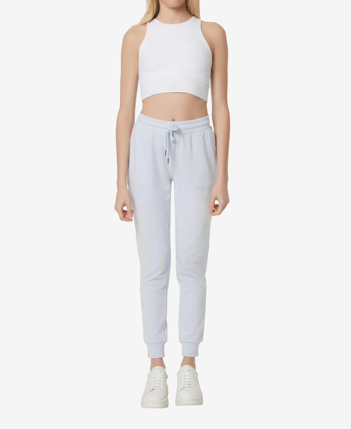 Marc New York Performance Women's French Terry Jogger Pants - Chambray