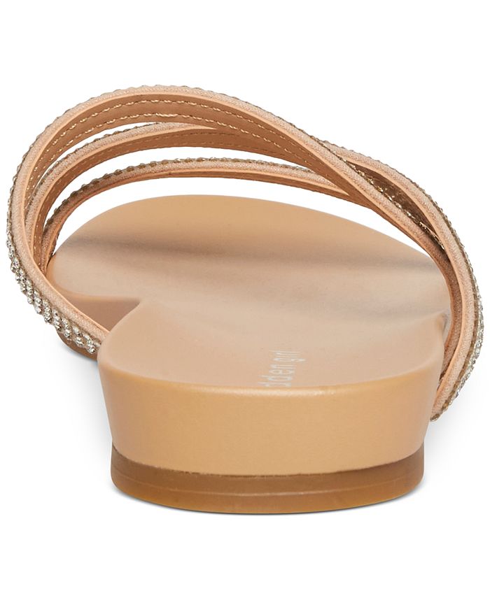 Madden Girl CandyR Rhinestone Strappy Footbed Sandals Macy's