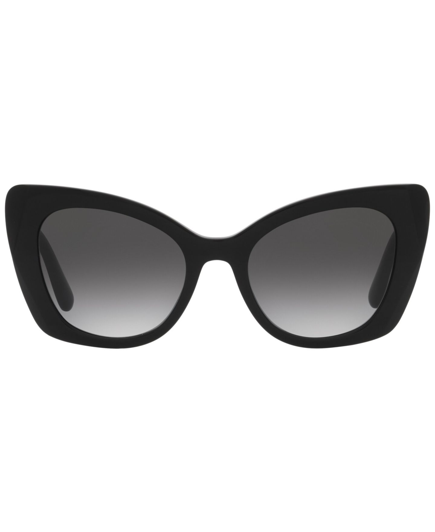Женские солнцезащитные очки Dolce&Gabbana Low Bridge Fit, DG4405F 53, цвет: Чёрный — фото 2
