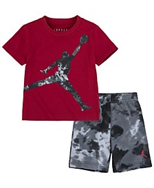 Baby Boys Jumbo Jumpman T-shirt and Shorts, 2 Piece Set