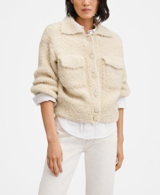 mango cardigan coat