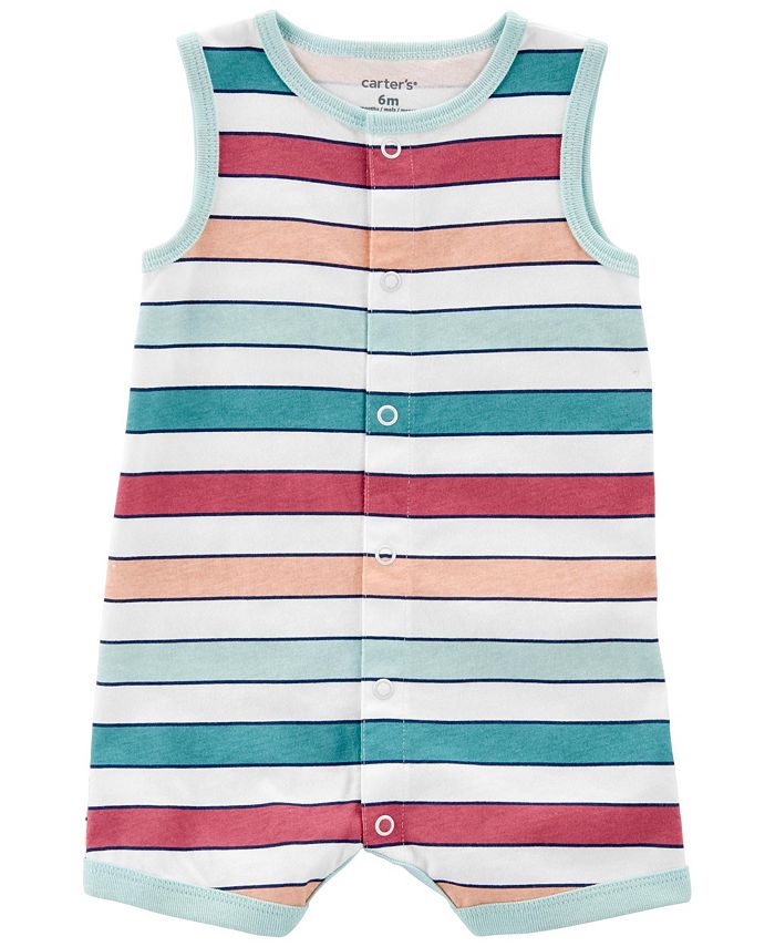 Carter's baby-boys 2-pack Snap-up Romper