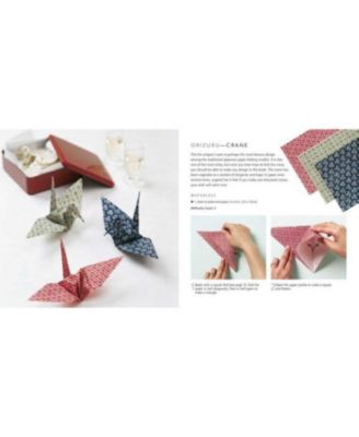 Japanese Origami - Paper pack plus 64-page book by Mari Ono