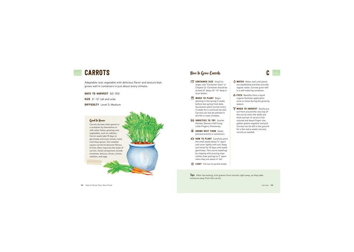 How to Grow Your Own Food - An Illustrated Beginner's Guide to Container Gardening by Angela S. Judd