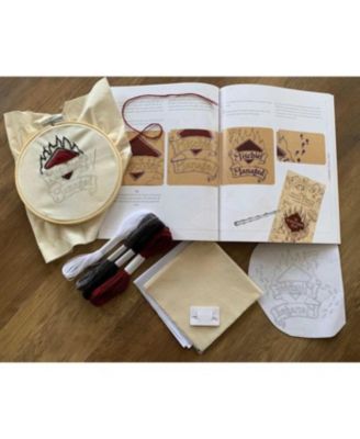 Harry Potter Embroidery by Deborah Wilding