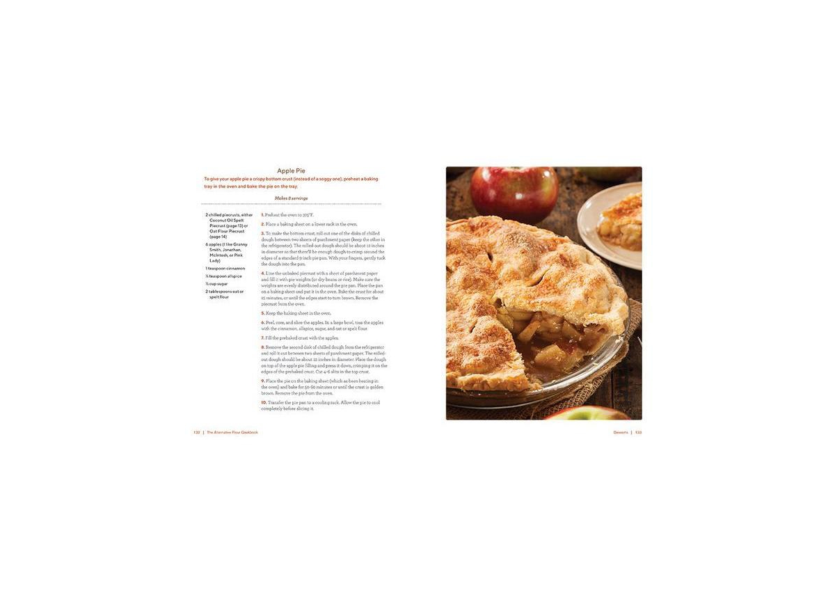 The Alternative Flour Cookbook - 100+ Almond, Oat, Spelt & Chickpea Flour Vegan Recipes You'll Love by Kim Lutz